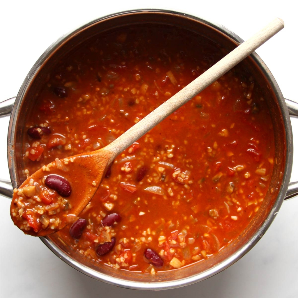 Recipe bulgur chili