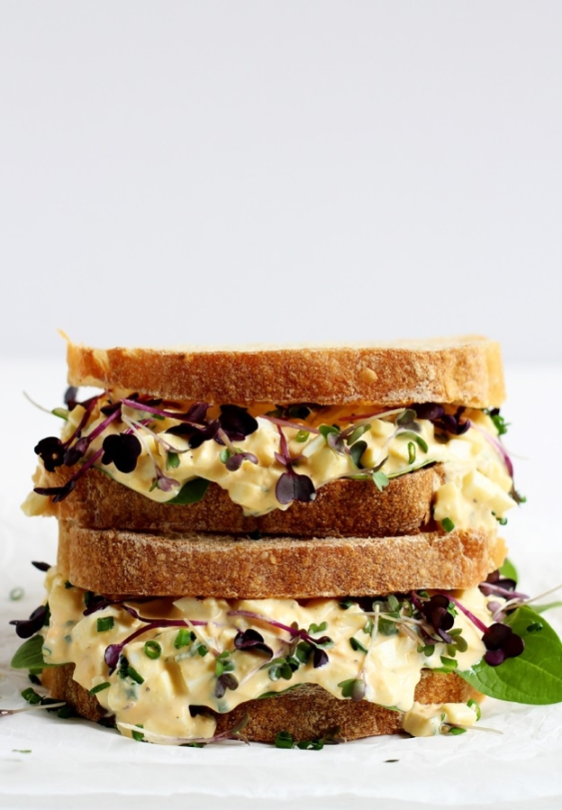 The Best Egg Salad Sandwich, no Mayo » Little Vienna